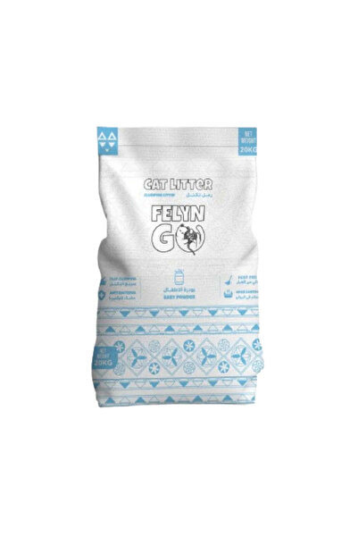 Felyn Go cat litter — baby powder scent, 20 kg