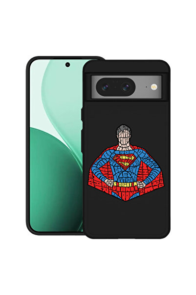 bestcase Carcasă ultrasubțire TPU pentru Google Pixel 8, cu design caligrafic...