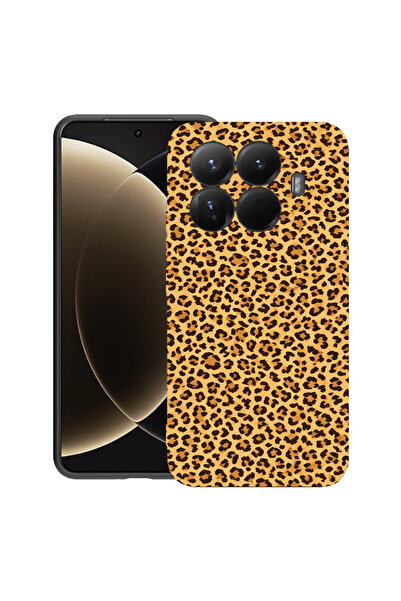 bestcase Husă premium din silicon pentru Xiaomi 15T Pro, cu design cu model leopard, 3100018 PB 1445