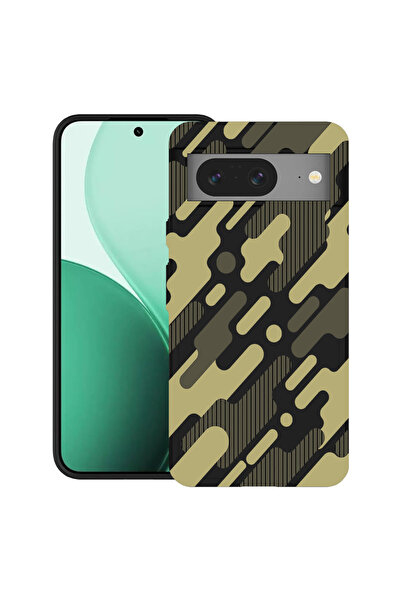 bestcase Carcasă ultra subțire TPU pentru Google Pixel 8, cu design camuflaj ...