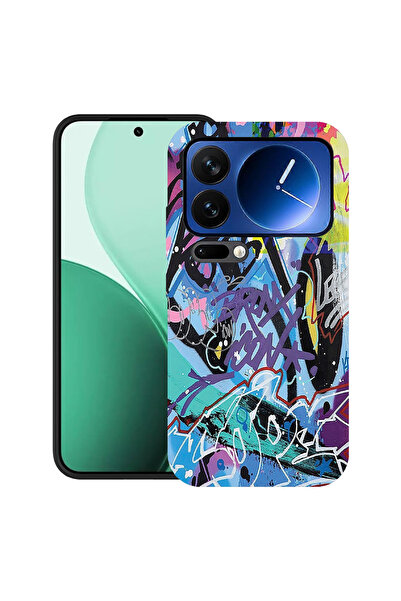 bestcase Carcasă ultra subțire TPU pentru Xiaomi 17 Pro, cu design Graffiti, ...