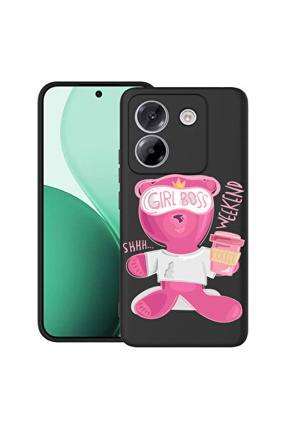 bestcase Carcasă ultra subțire TPU pentru Poco M7 Pro 5G, cu design Teddy Bea...