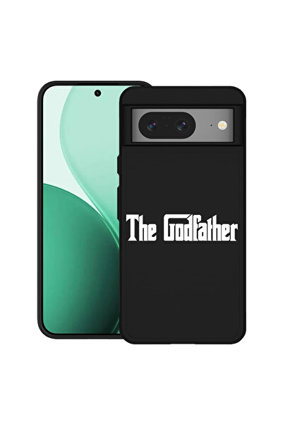 bestcase Carcasă ultrasubțire TPU pentru Google Pixel 8, cu design The Godfat...