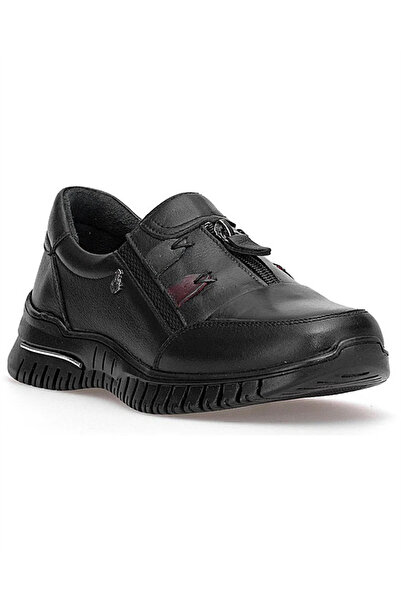 Voyager Z006 Women's Black Leather (36-40) Comfort Shoes