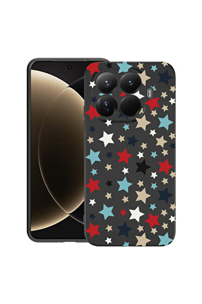 bestcase Husă premium din silicon pentru Xiaomi 15T Pro, cu Design Stars, 3100018 PB 146