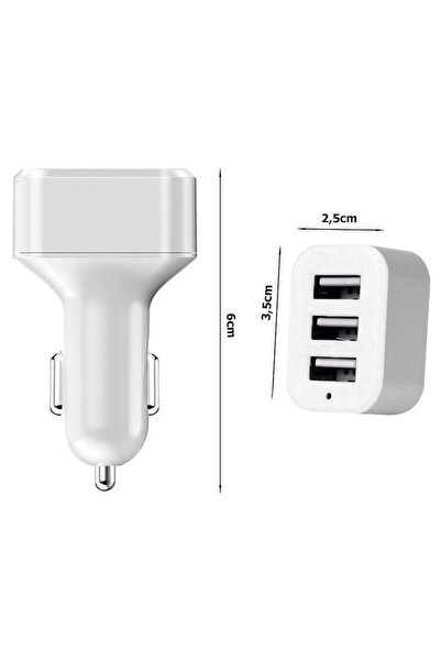 verk group Încărcător auto, 3x USB