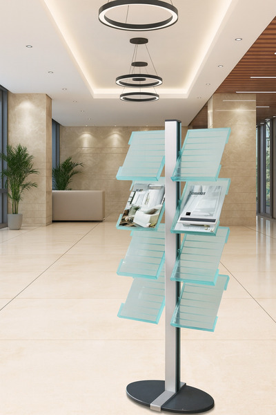 Grand City Media Acrylic brochure stand