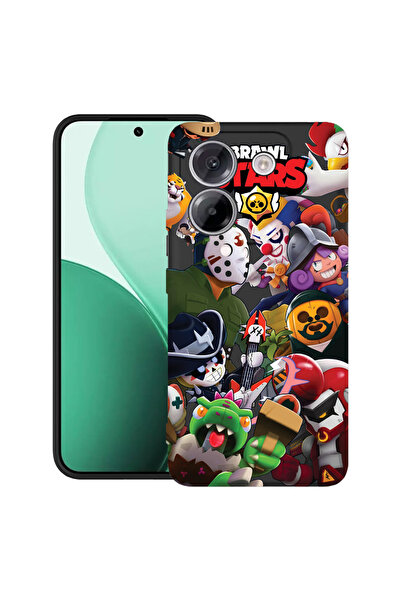 bestcase Carcasă ultra subțire TPU pentru Poco M7 Pro 5G, cu design Brawl Stars, 2100003 B 646