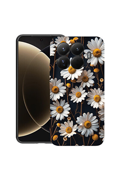 bestcase Husă premium din silicon pentru Xiaomi 15T Pro, cu design 3D Daisy, 3100018 PB 1439