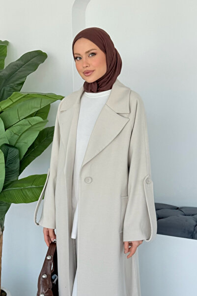 Şulemoda Giyim Zenom Coat Cream