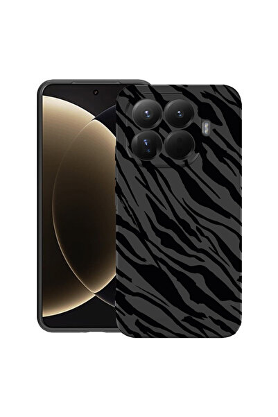 bestcase Husă premium din silicon pentru Xiaomi 15T Pro, cu design model zebră, 3100018 PB 1059