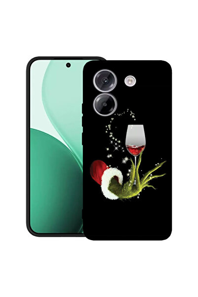 bestcase Carcasă ultra subțire TPU pentru Poco M7 Pro 5G, cu design Grinch de...