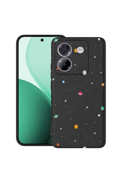 bestcase Carcasă ultra subțire TPU pentru Poco M7 Pro 5G, cu design Univers, Planete, 2100003 B 470