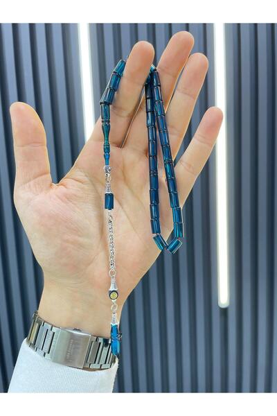 AHMET SİLVER Kesme Model Usta İşcilikli Orjinal Ateş Kehribarı