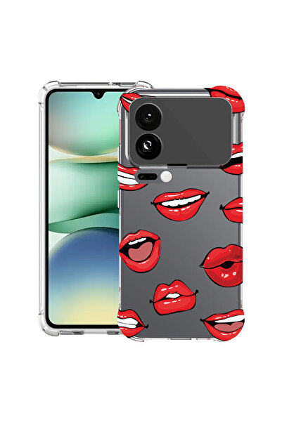 bestcase Carcasă antișoc pentru Xiaomi 17 Pro, cu design Lips - model de săru...