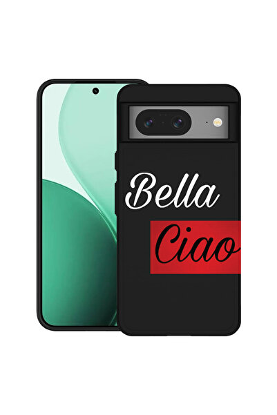 bestcase Carcasă ultra subțire TPU pentru Google Pixel 8, cu design Bella Ciao, 2100008 B 293