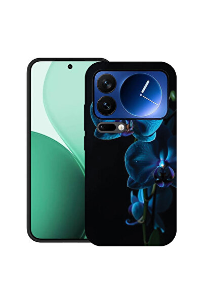 bestcase Carcasă ultra subțire TPU pentru Xiaomi 17 Pro, cu design Blue Orchi...