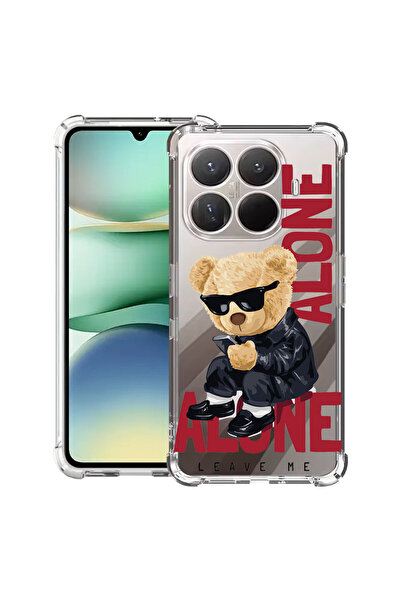 bestcase Carcasă antișoc pentru Xiaomi 15T Pro, cu design Leave Me Alone Teddy Bear, 2100001 AS 922