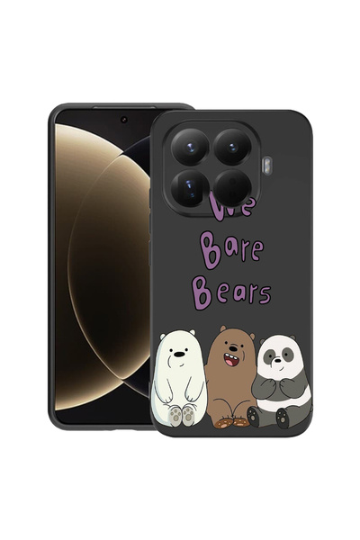 bestcase Husă premium din silicon pentru Xiaomi 15T Pro, cu design Ursuleți, 3100018 PB 588