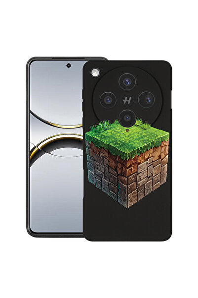 bestcase Husă premium din silicon pentru OPPO Find X8, cu design Minecraft Wo...