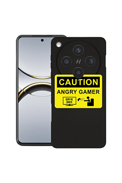 bestcase Husă premium din silicon pentru OPPO Find X8, cu design Angry Gamer,...