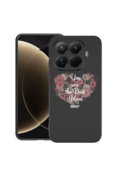 bestcase Husă premium din silicon pentru Xiaomi 15T Pro, cu design Best Mom Ever, 3100018 PB 30