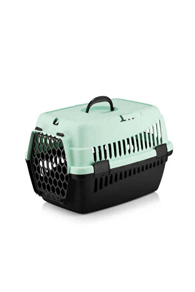 Other حاملة قطط بلاستيكية مع باب من فيلين جو - متوسطة الحجم - ألوان متعددة