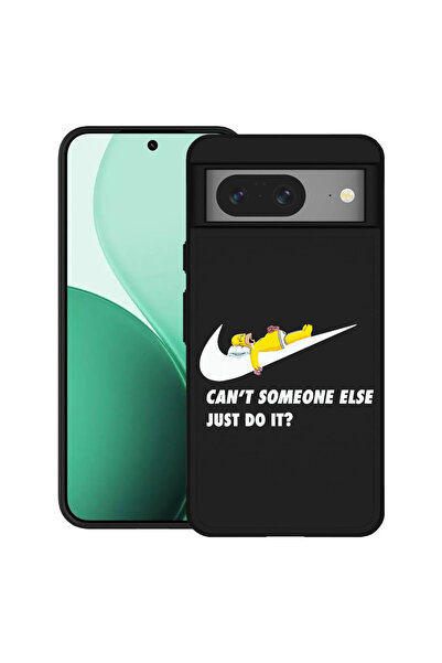 bestcase Carcasă ultra subțire TPU pentru Google Pixel 8, cu design Simpson J...