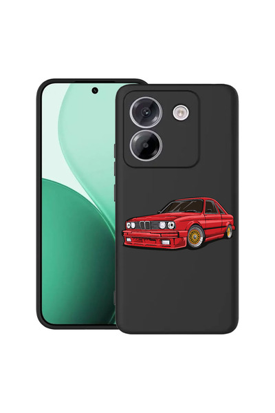 bestcase Θήκη TPU εξαιρετικά λεπτή για Poco M7 Pro 5G, κλασικό αυτοκίνητο με ...
