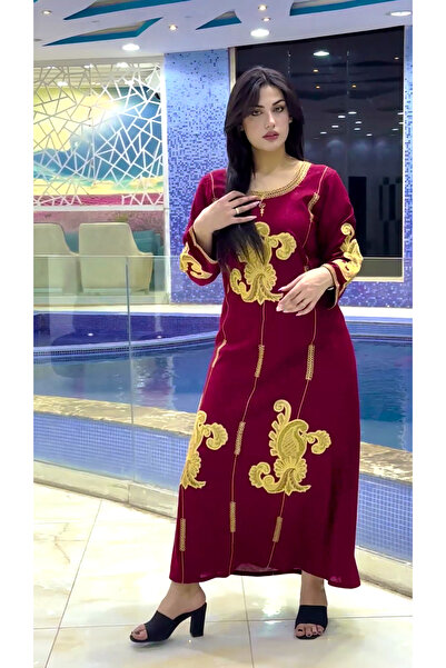 Zainah Jalabiya Embroidery Festival and Party Dress for Women