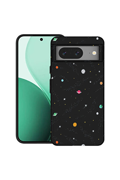 bestcase Carcasă ultrasubțire TPU pentru Google Pixel 8, cu design Univers, p...