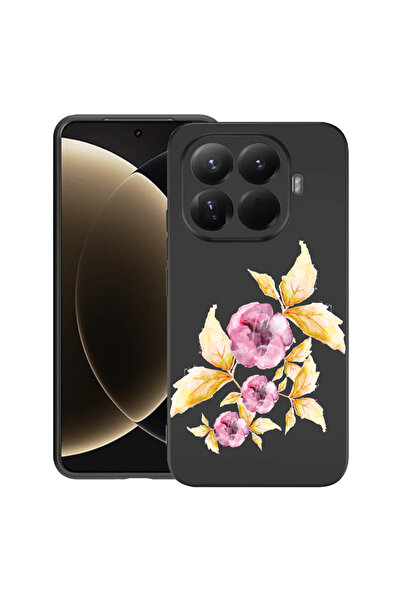 bestcase Husă premium din silicon pentru Xiaomi 15T Pro, cu design floral pastel, 3100018 PB 1893