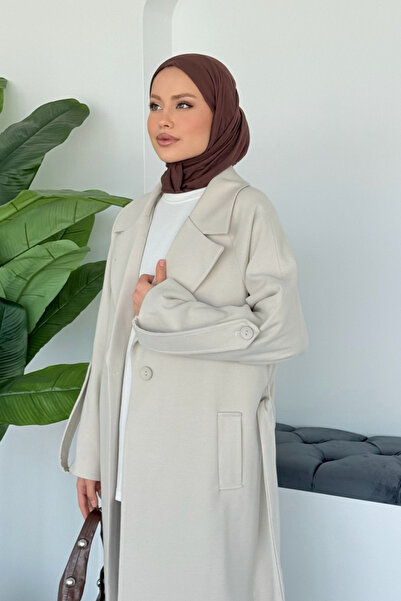 Şulemoda Giyim Zenom Coat Cream