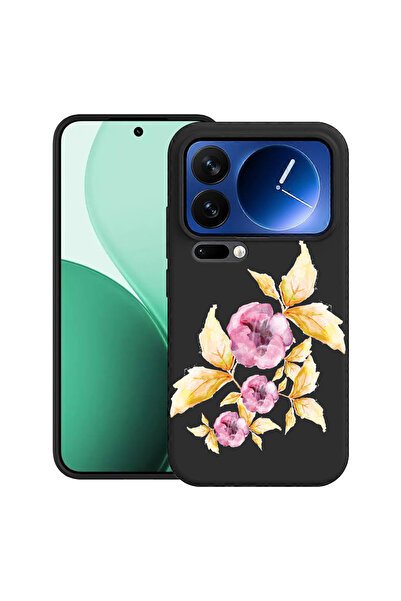 bestcase Carcasă ultra subțire TPU pentru Xiaomi 17 Pro, cu design floral pastel, 2100006 B 1893