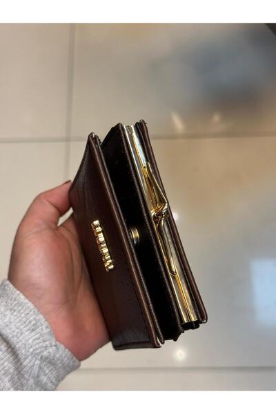 balbagss Women's Scholarship Magnet Closure Leather Design Wallet