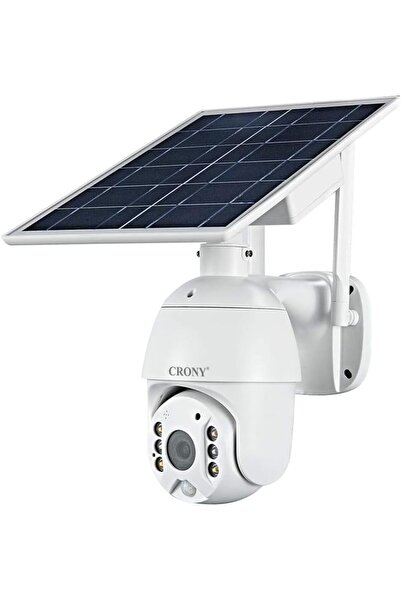 CRONY RBX-S10-Wifi 1080P 5MP HD Solar Panel Outdoor Waterproof Bullet CCTV Camera