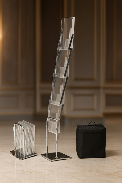 Grand City Media A4 foldable brochure stand