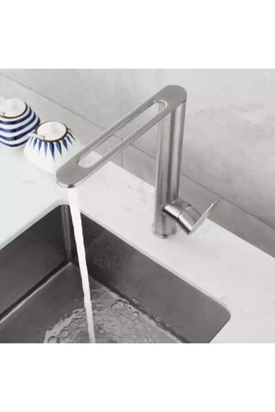 Alessandro DESIGN Kitchen Faucet, Stainless Steel SUS304, Satin