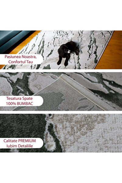 Brava Casa Lush Cream Carpet, Living Room/Bedroom, Black, White and Grey, Underfloor Heating, Short Pile