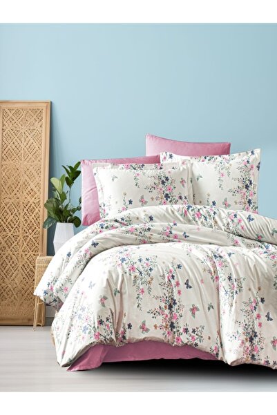 vionetta طقم غطاء لحاف فردي مع ملاءة مطاطية قطنية ووسادتين