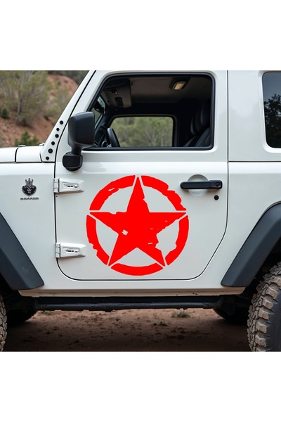 StickITsibiu US Army Star – Stickere Auto 4×4 Off-Road – Dimensiuni 12x12 cm.