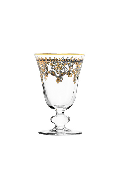 Dimlaj Duja Glass Stemware CB/6-Gold