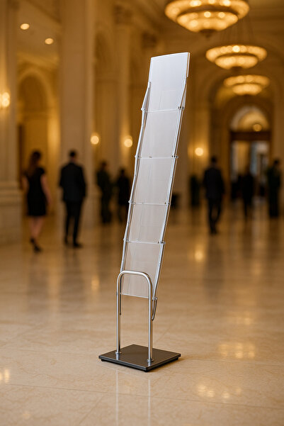 Grand City Media A4 foldable brochure stand