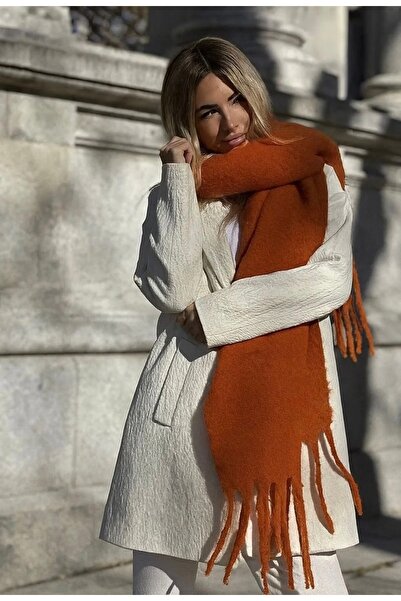 kuru Eșarfă groasă și călduroasă tip boucle.