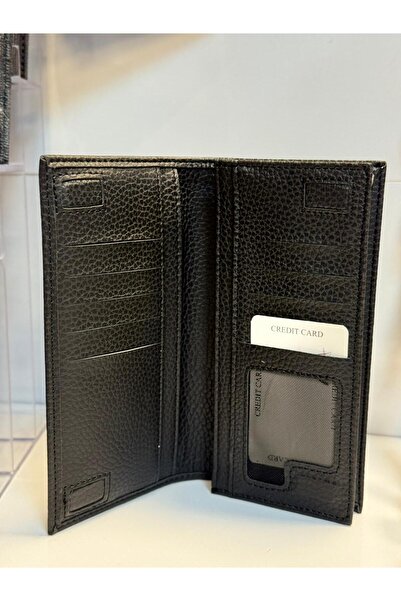 balbagss Unisex Large Black Hand Wallet with Phone Compartment