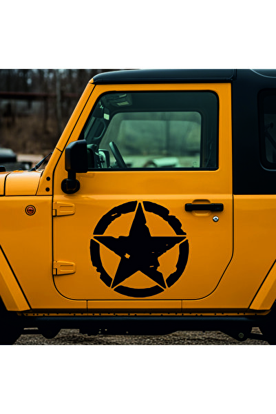 StickITsibiu US Army Star – Stickere Auto 4×4 Off-Road – Dimensiuni 30x30 cm.