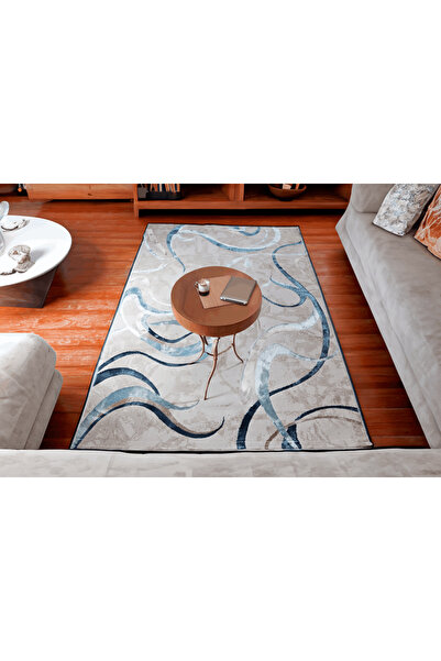 Brava Casa Cyanterra Carpet, Living Room/Bedroom, Black, White and Grey, Underfloor Heating, Short Pile 8