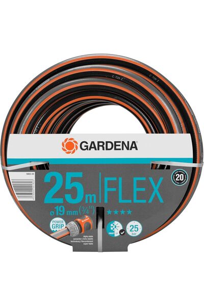 Gardena خرطوم حديقة مقاس 3/4 بوصة × 25 مترًا، بطول 82 قدمًا