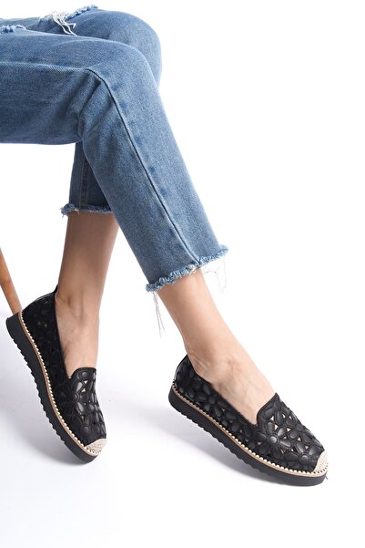 Redoxy Women's Comfortable Sole Elegant Patterned Daily Ballerina Shoes