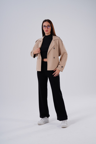 HOFY 1593 Yumoş Knitwear Ribbed Knit Trousers